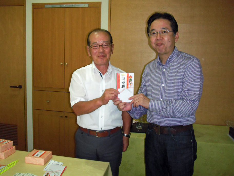 準優勝・ベスグロの堀口さん