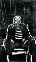 座せる道化師